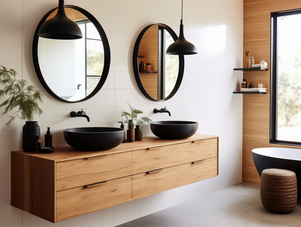 Salle de bain design près de Cazères